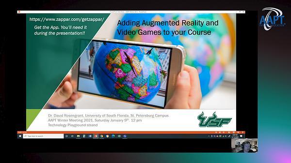 Adding Augmented Reality and Video Games to your Course