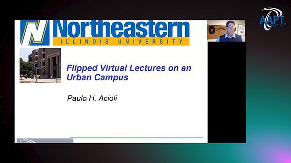 Flipped Virtual Lectures on a Urban Campus