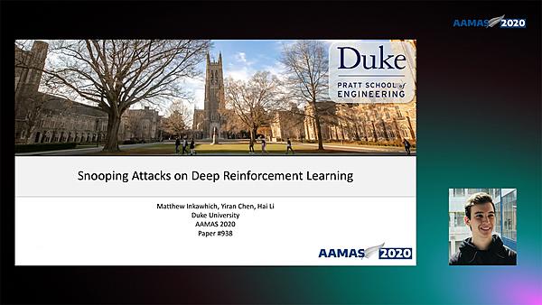 Snooping Attacks on Deep Reinforcement Learning