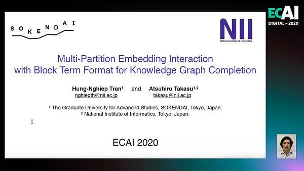 Multi-Partition Embedding Interaction with Block Term Format for Knowledge Graph Completion