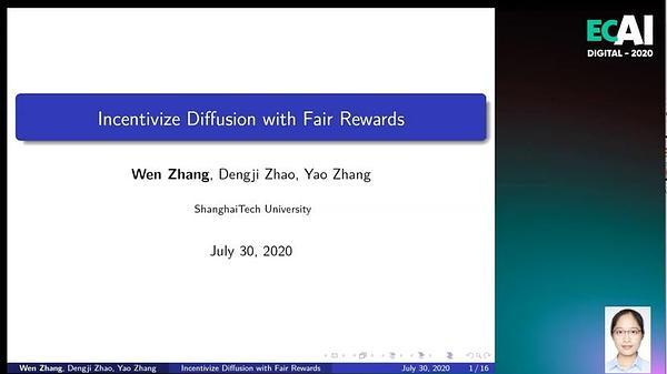 Incentivize Diffusion with Fair Rewards