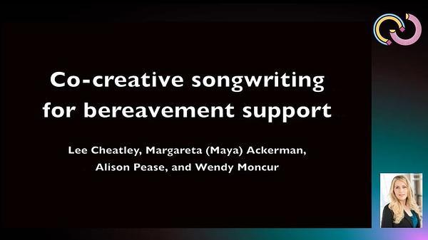 Co-Creative Songwriting for Bereavement Support