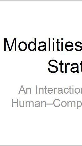 Modalities, Styles and Strategies: An Interaction Framework for Human–computer Co-Creativity