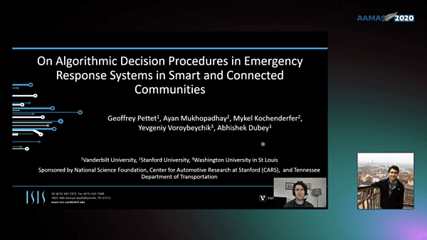 On Algorithmic Decision Procedures in Emergency Response Systems in Smart and Connected Communities