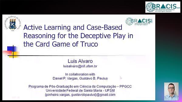 Active Learning and Case-Based Reasoning for the Deceptive Play in the Card Game of Truco