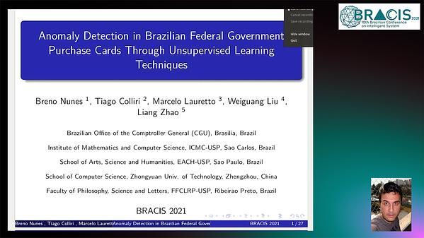 Anomaly Detection in Brazilian Federal Government Purchase Cards Through Unsupervised Learning Techniques