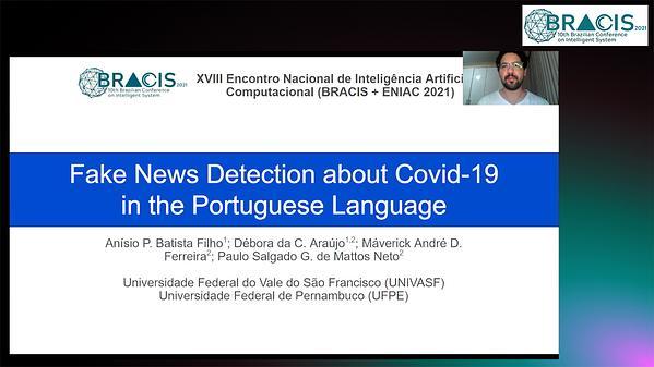 Fake news detection about Covid-19 in the Portuguese language