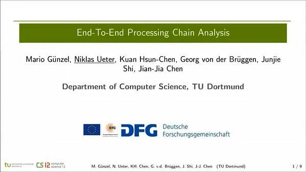 End-To-End Processing Chain Analysis