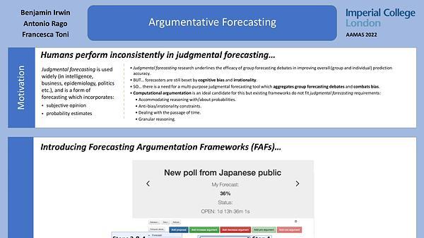 Argumentative Forecasting